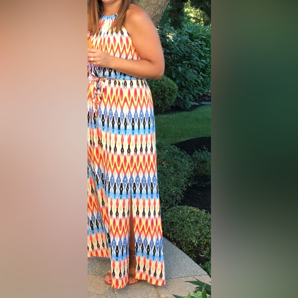 Athleta Halter Maxi Dress
